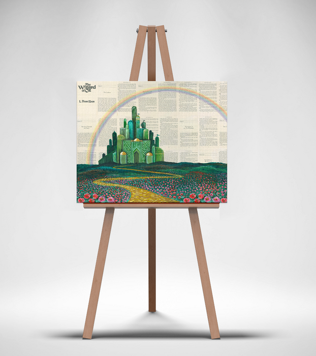 Canvas Print of The Emerald City from The Wizard of Oz