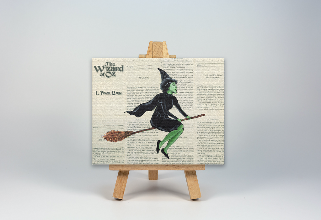 Mini Canvas Print of The Wicked Witch from The Wizard of Oz