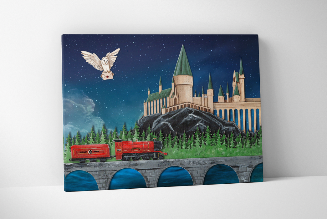 Canvas Print of The Journey from Platform 9 3/4