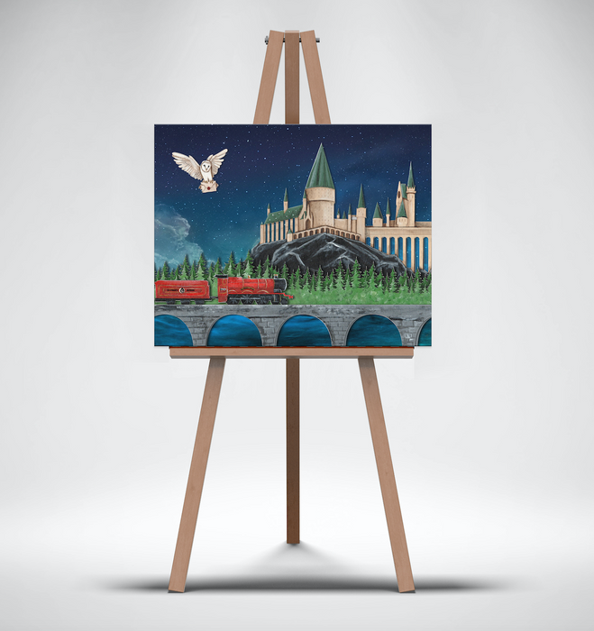 Canvas Print of The Journey from Platform 9 3/4