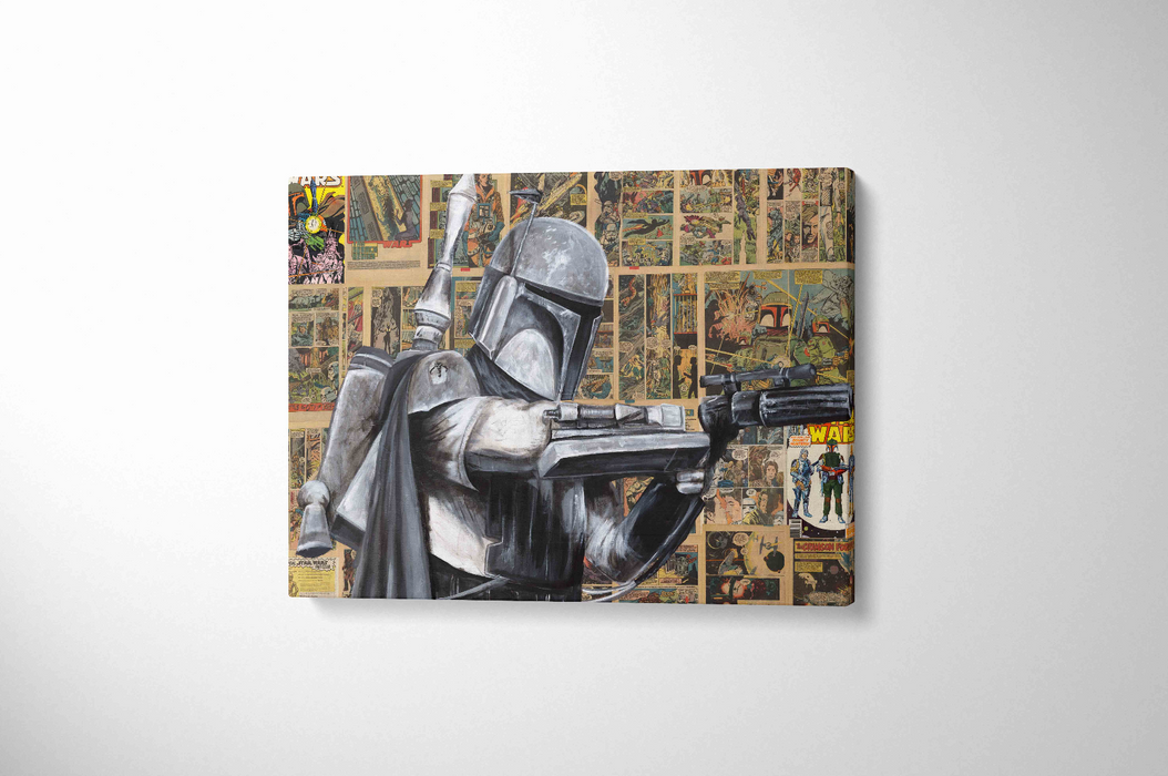 Canvas Print of a Bounty Hunter