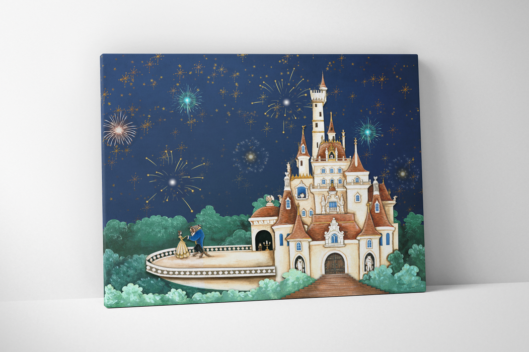 Canvas Print of Beauty and Beasts Castle