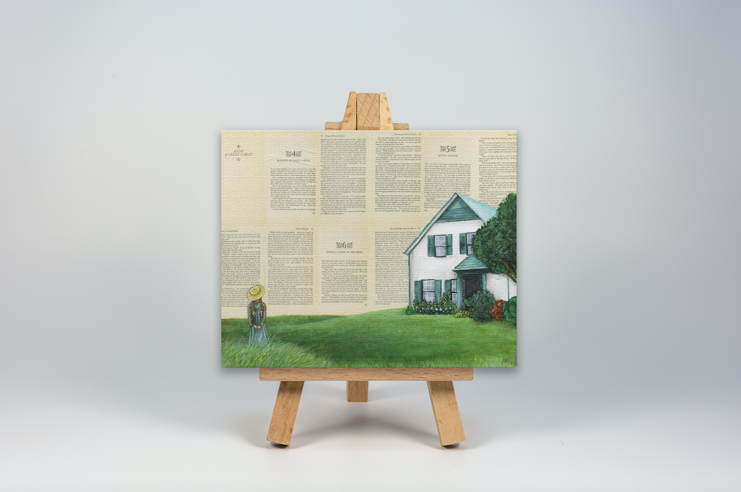 Mini Canvas Print of Anne of Green Gables