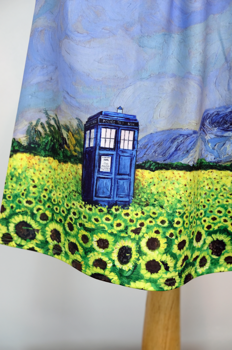 Vincent and The Doctor Skirt *SMALL ONLY