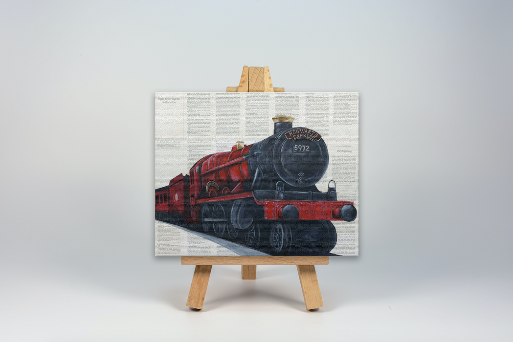 Mini Canvas Print of The Express Train