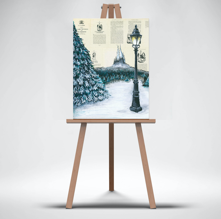 Canvas Print of Through the Wardrobe
