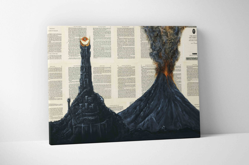 Canvas Print of Mount Doom