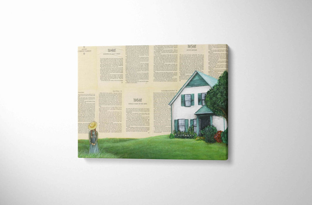 Canvas Print of Anne of Green Gables