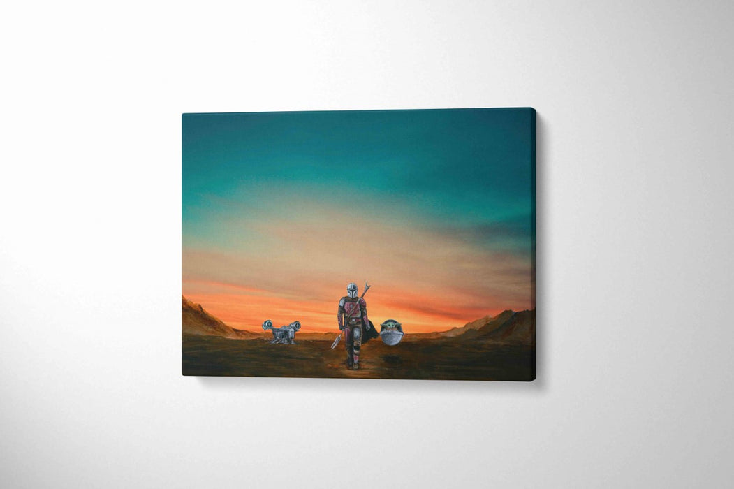Canvas Print of This is the Way