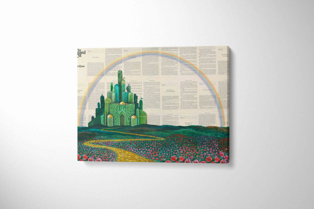 Canvas Print of The Emerald City from The Wizard of Oz
