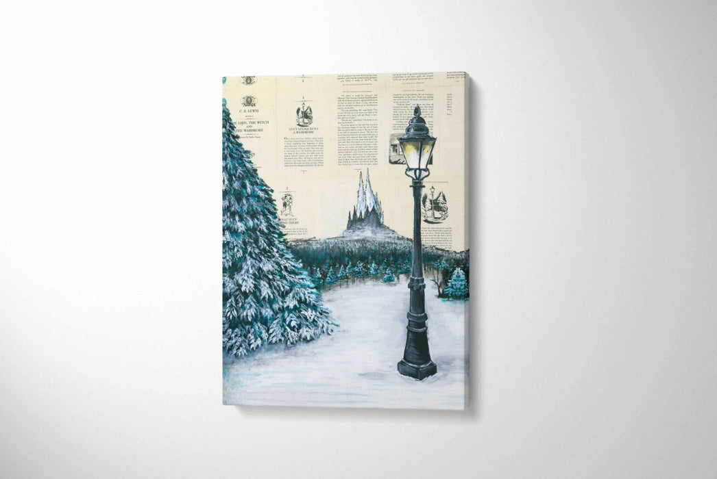 Canvas Print of Through the Wardrobe