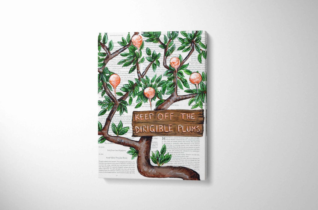 Canvas Print of Luna's Dirigible Plums