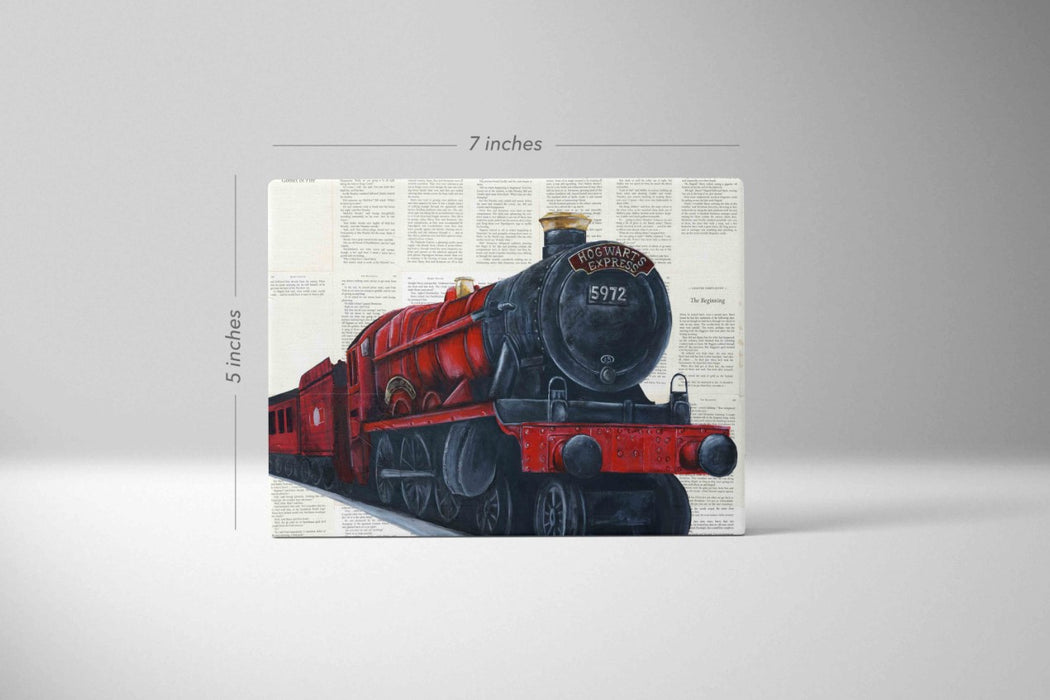 Mini Canvas Print of The Express Train