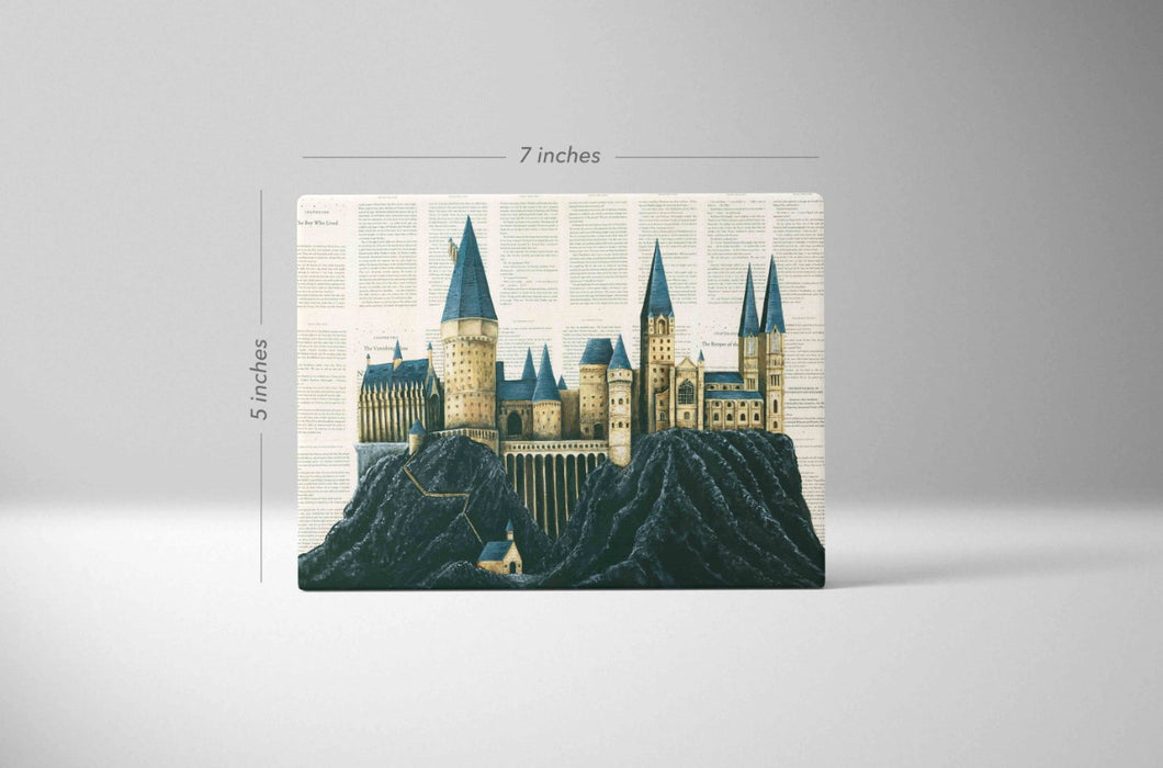 Mini Canvas Print of School of Witchcraft and Wizardry