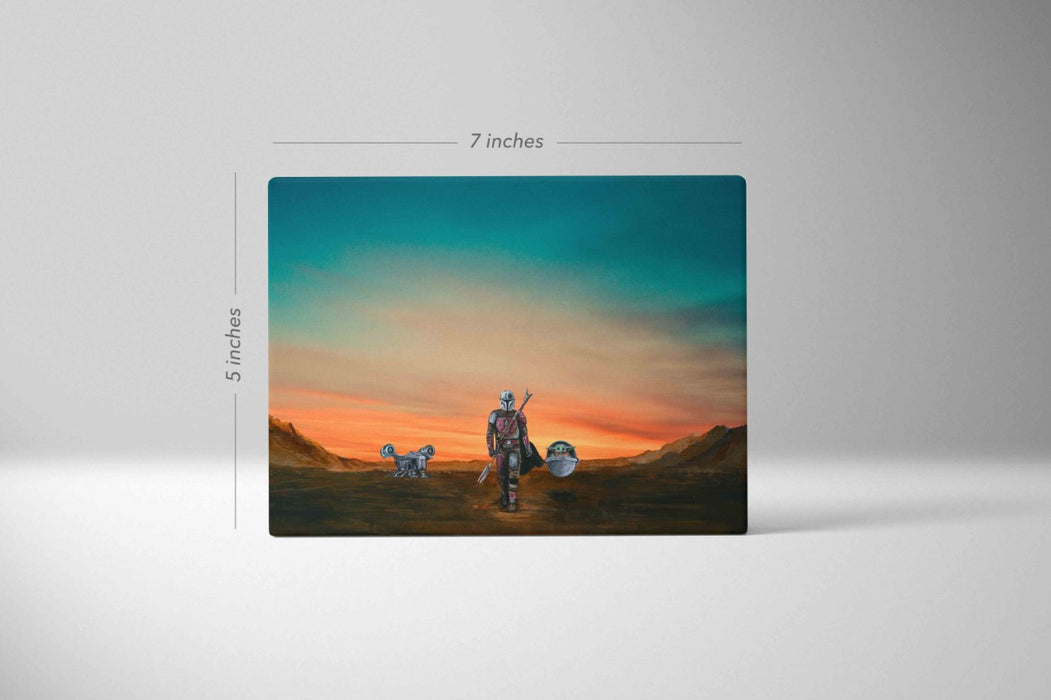 Mini Canvas Print of This is the Way