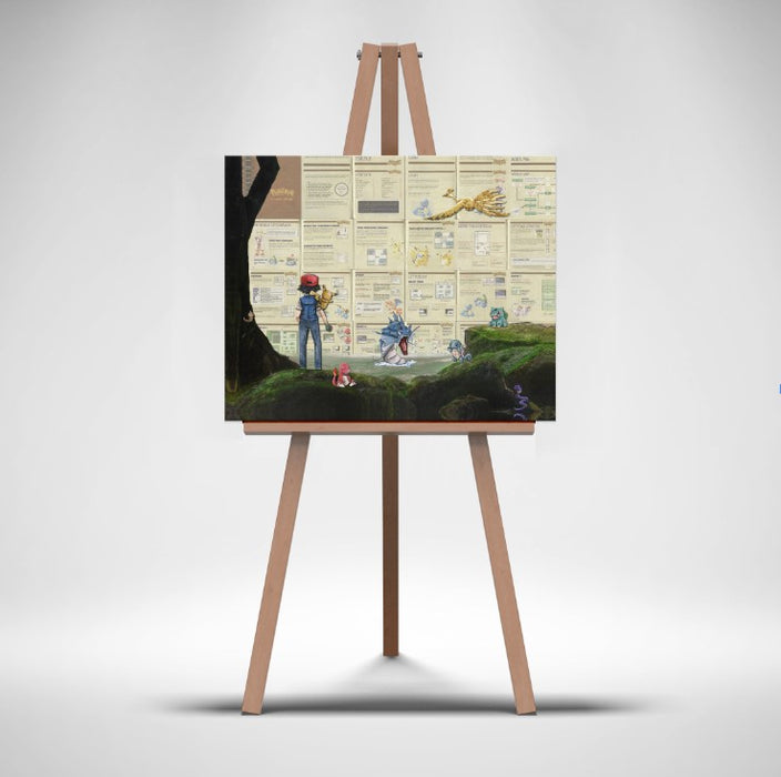 Canvas Print of Gotta Catch 'em all