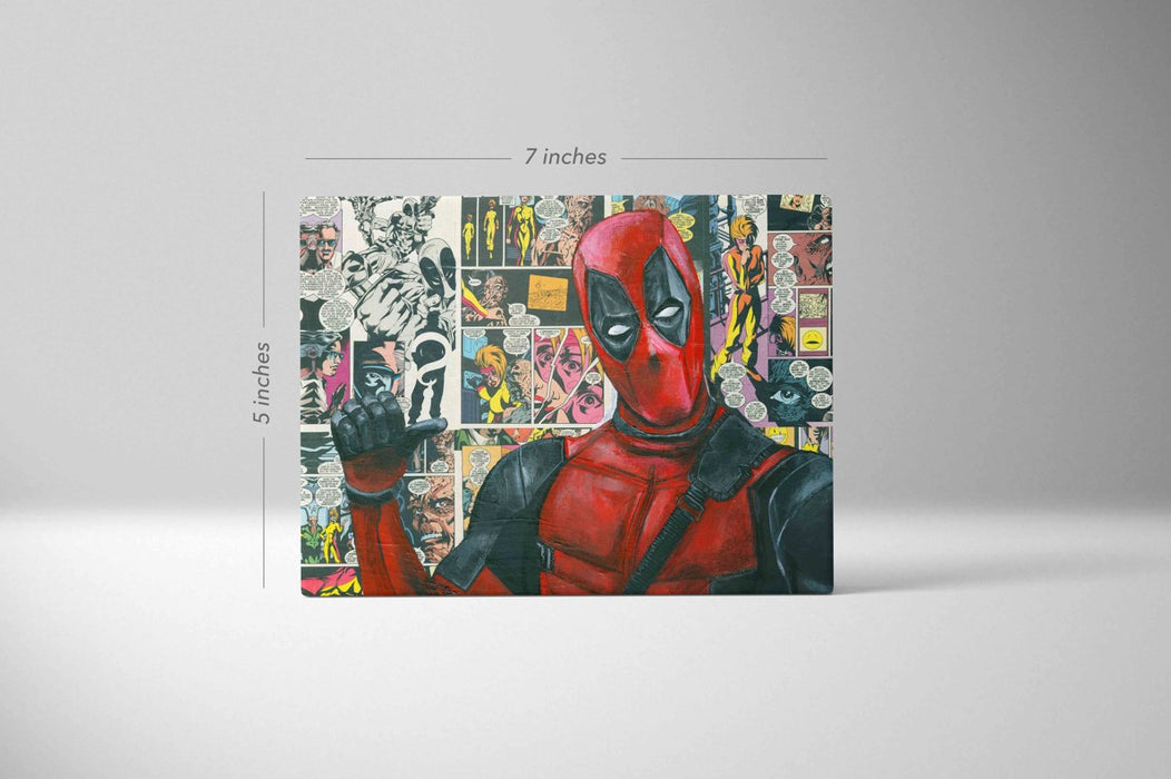 Mini Canvas Print of a Merc with a Mouth