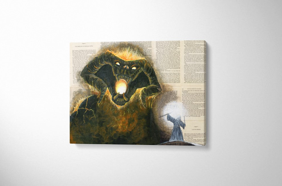 Canvas Print of You Shall Not Pass