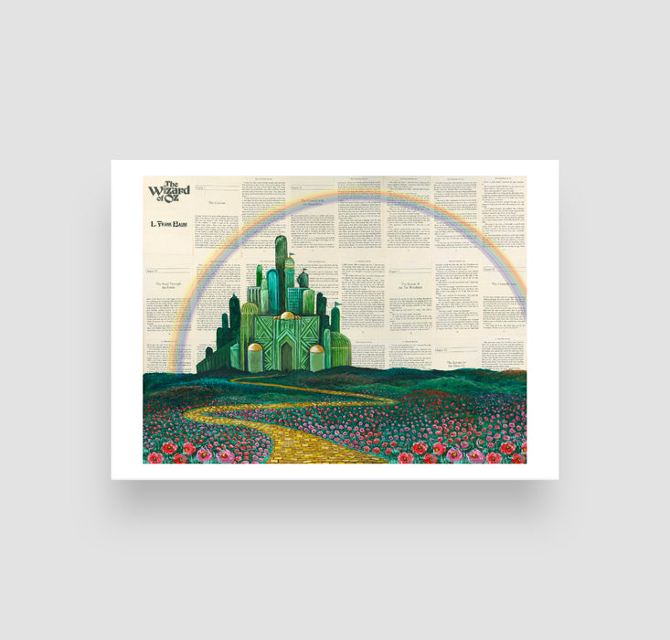 5" x 7" Paper Print of The Wizard of Oz